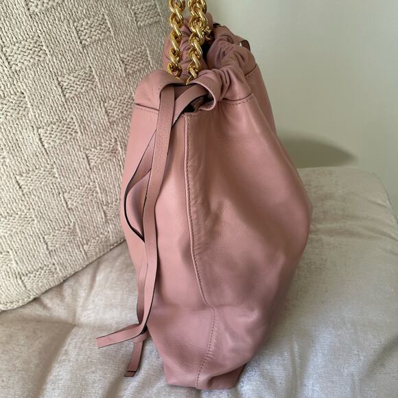 Stuart Weitzman Leather Chain Bag - Picture 2 of 9